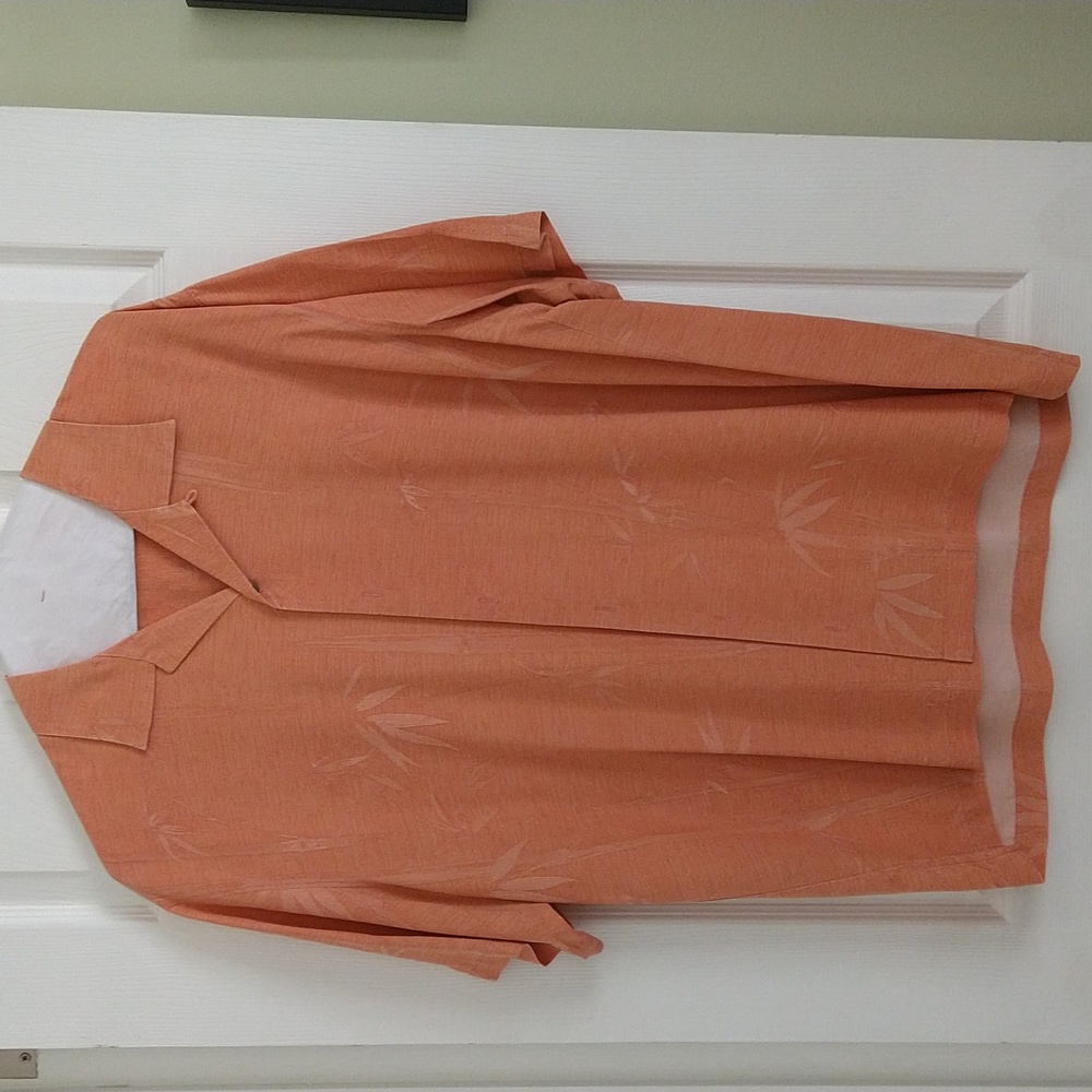 Tommy Bahama 100% Silk Camp Shirt, men's L